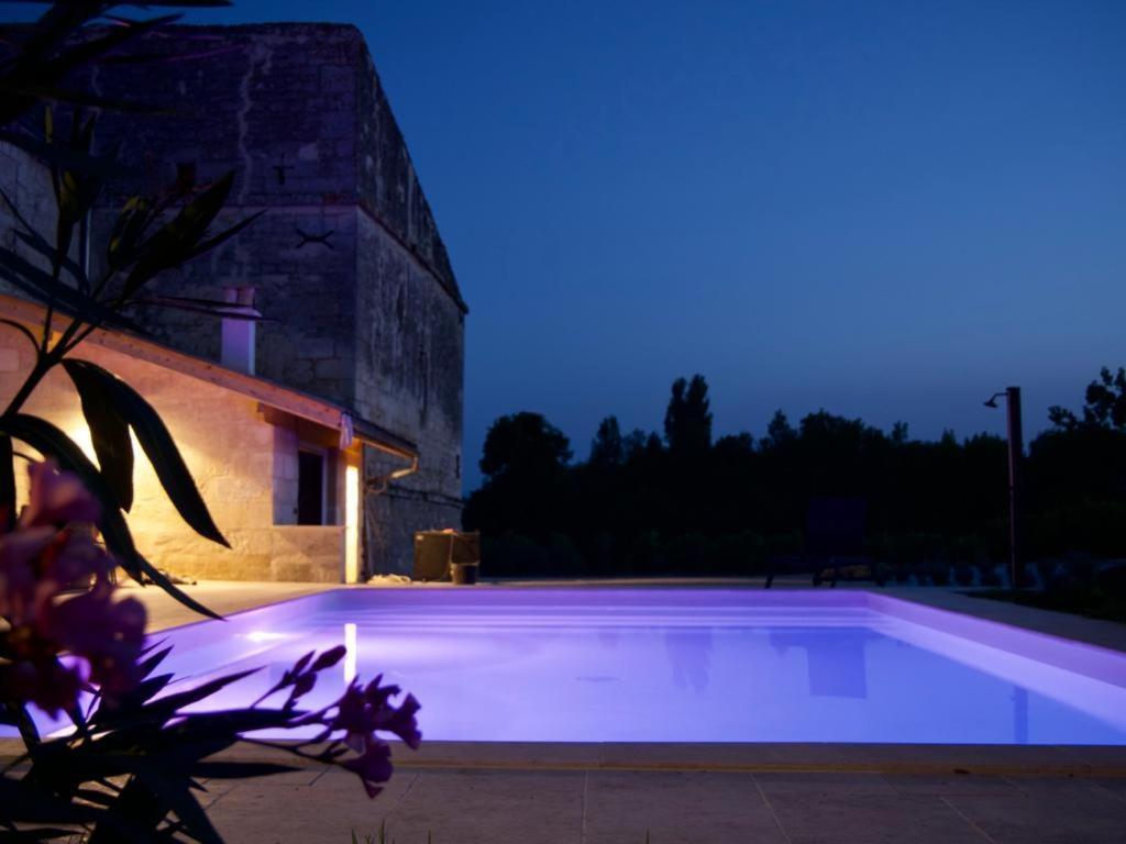 Gîte avec piscine, Château de Lescours, St-Émilion Saint-Sulpice-de-Faleyrens Esterno foto