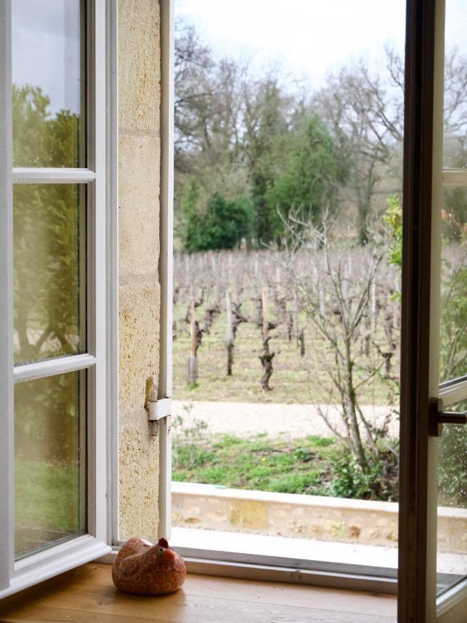 Gîte avec piscine, Château de Lescours, St-Émilion Saint-Sulpice-de-Faleyrens Esterno foto